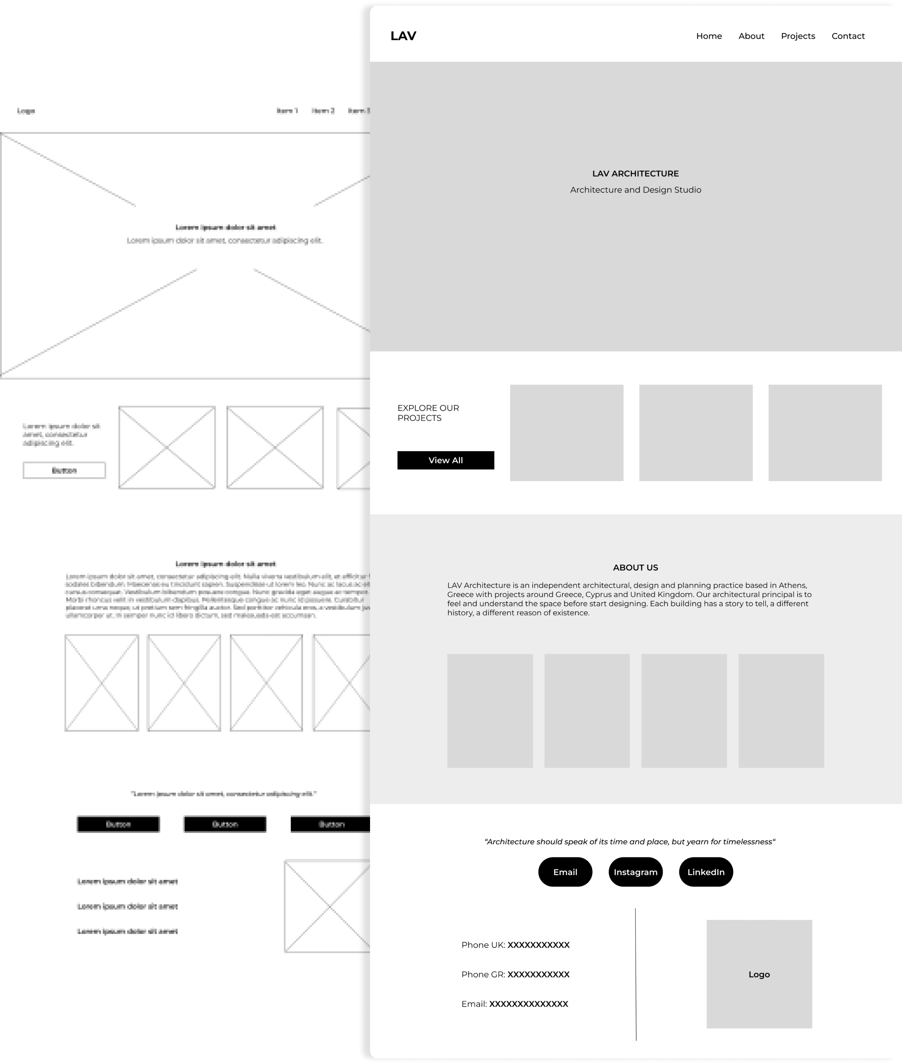 Wireframes and Mid-fidelity Mockups