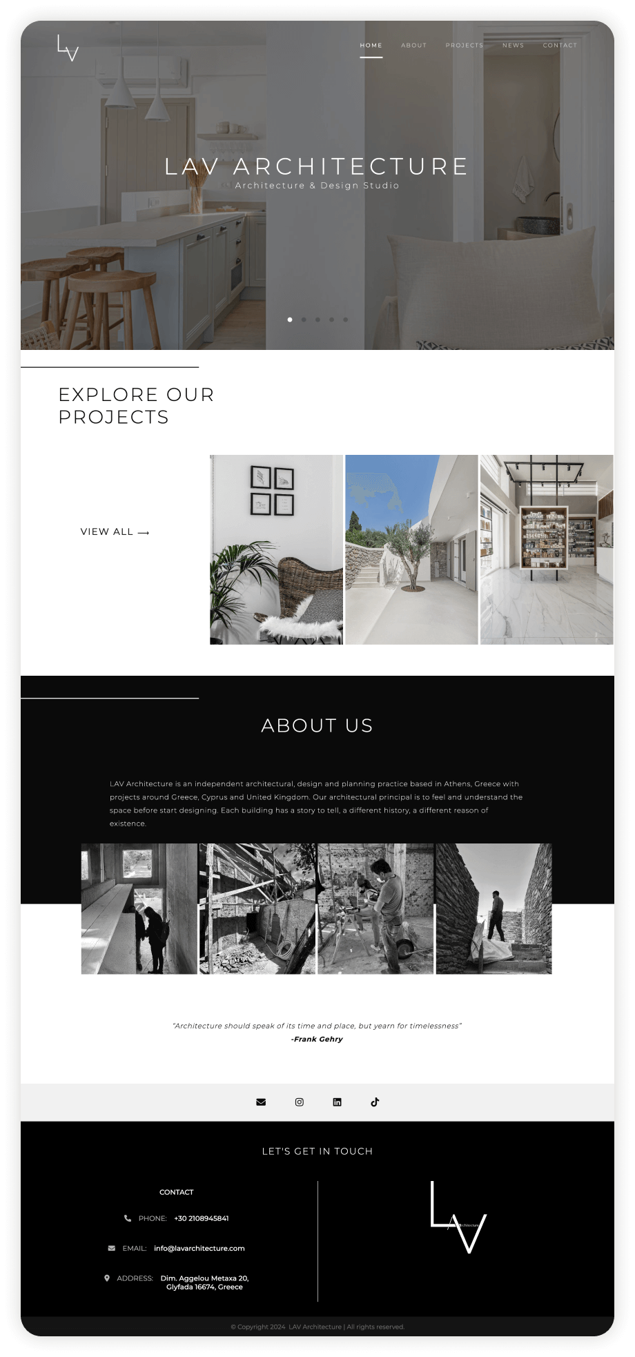 Final Prototype Welcome & Landing Page