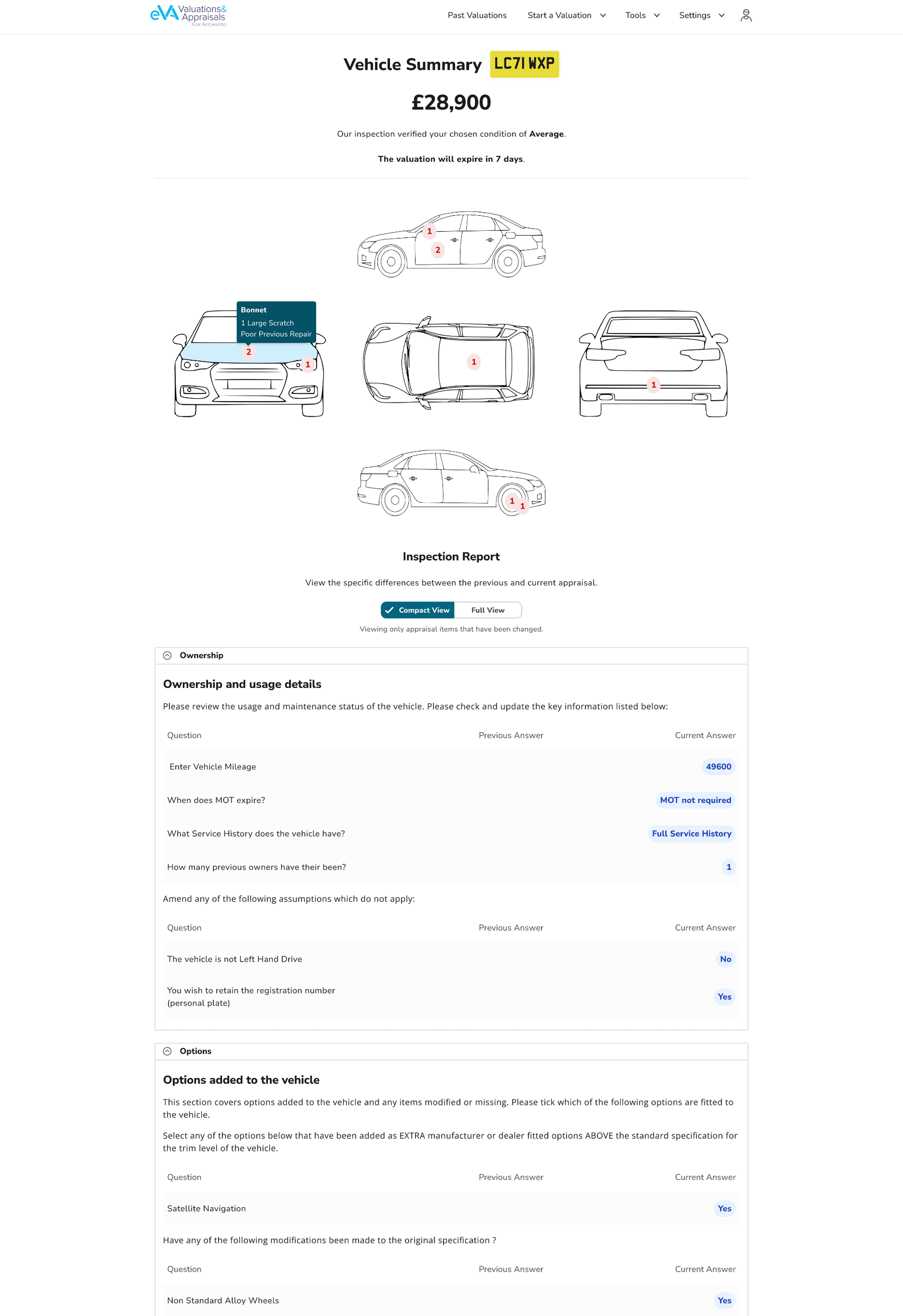 Redesigned Menu
