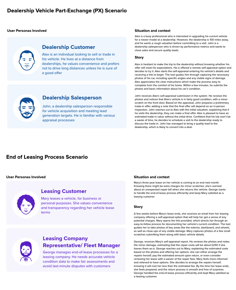 User Scenarios